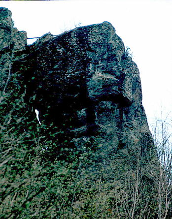 megalithic head of Borzone